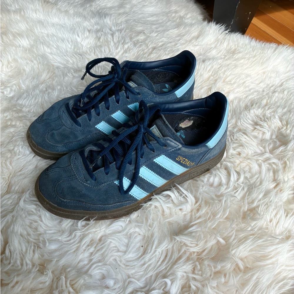 Adidas Handball Spezial - Navy and light blue